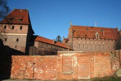 Marienburg in der Abendsonne